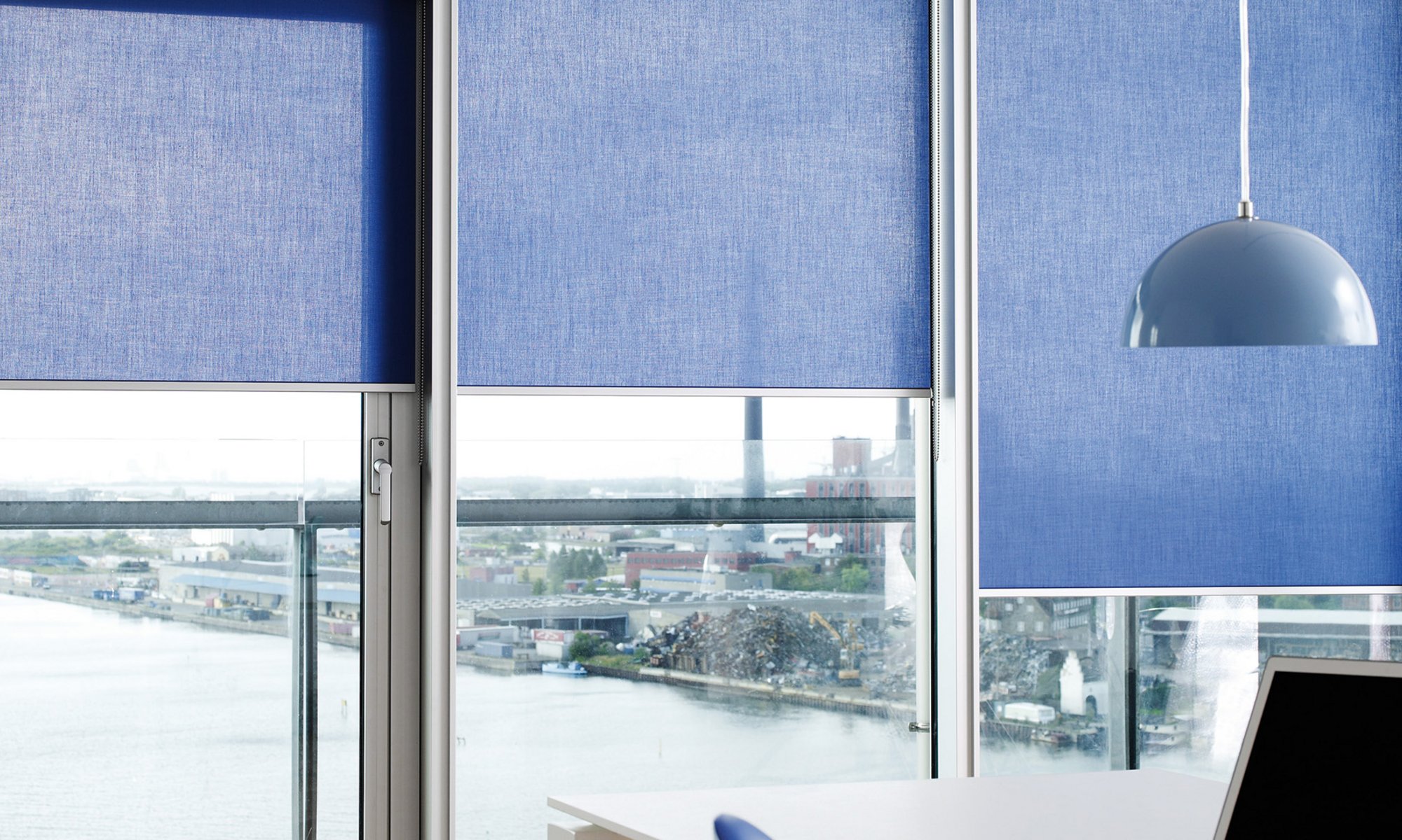 WOUNDWO Rollo Medium blau